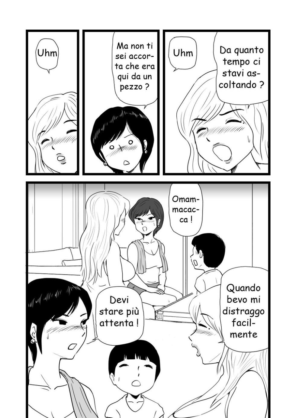 [Momoziri Hustle Dou] Mama to Ayumi-san ni Shibori Torareru Musuko no Hanashi [Italian] - Page 21