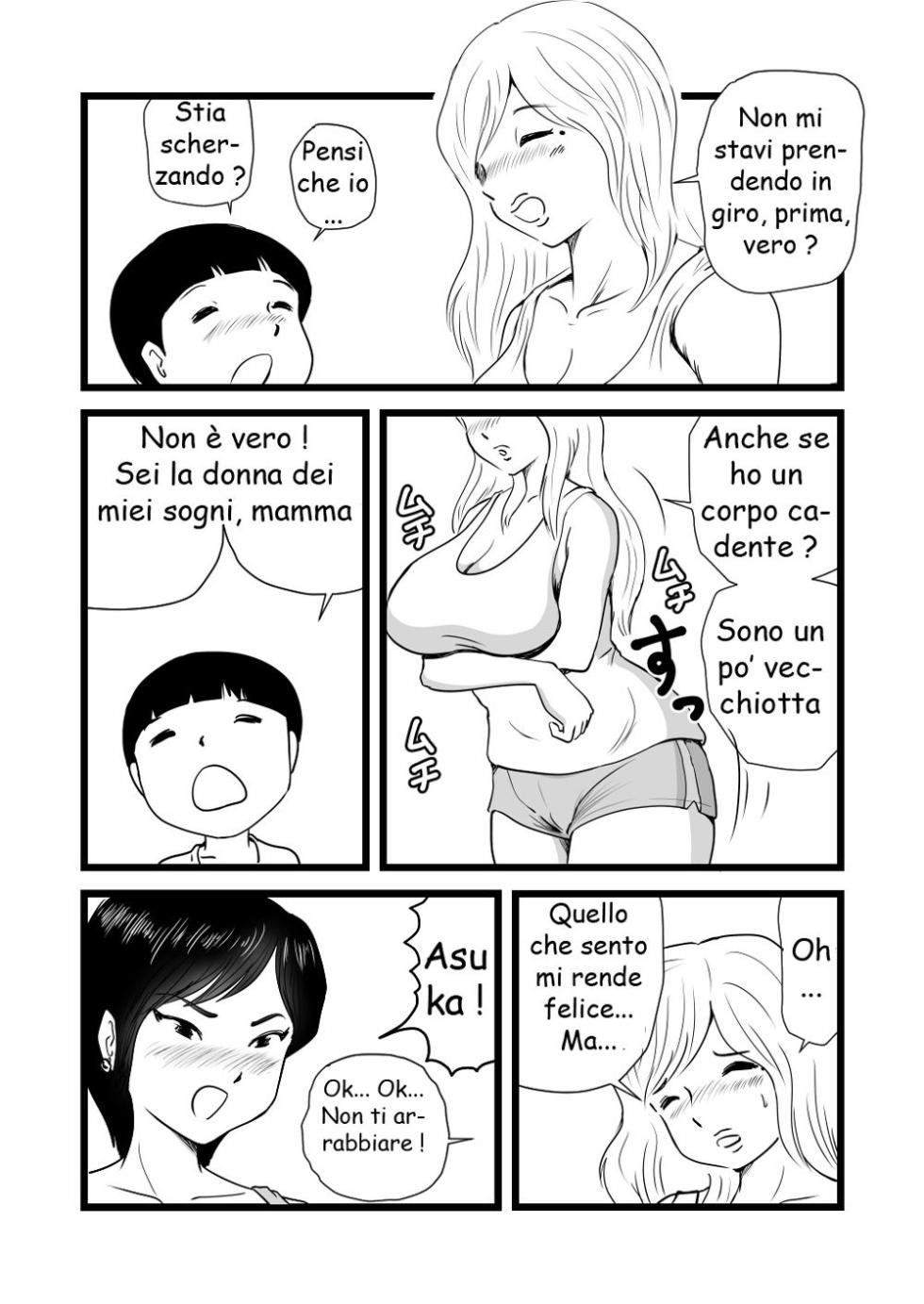 [Momoziri Hustle Dou] Mama to Ayumi-san ni Shibori Torareru Musuko no Hanashi [Italian] - Page 25