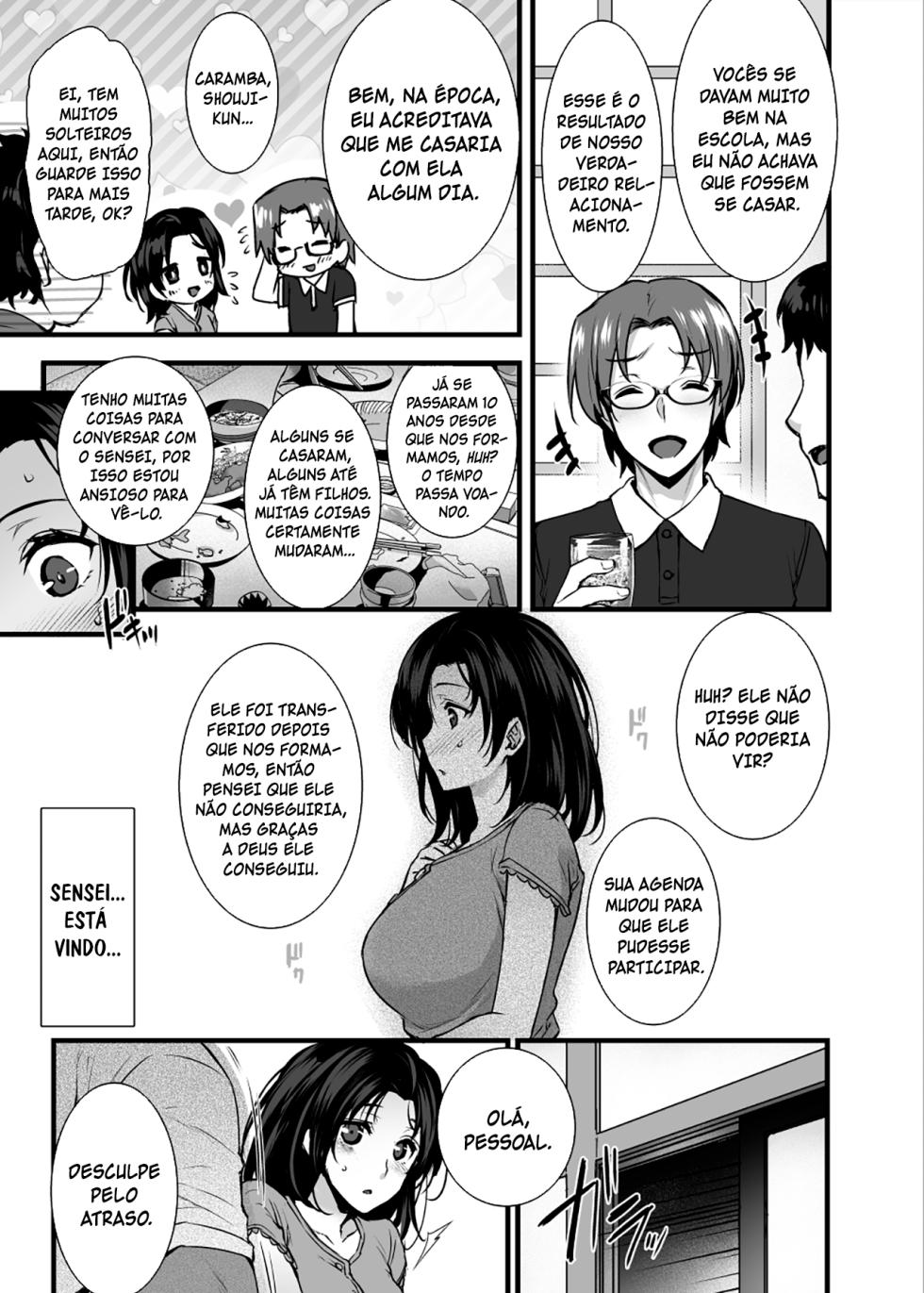 [Himeya (Abe Inori)] Tsuma no Hajimete no Otoko ~Otto ni Naisho no Saikai Koubi~ [Portuguese-BR] [Luca-San] [Digital] - Page 4