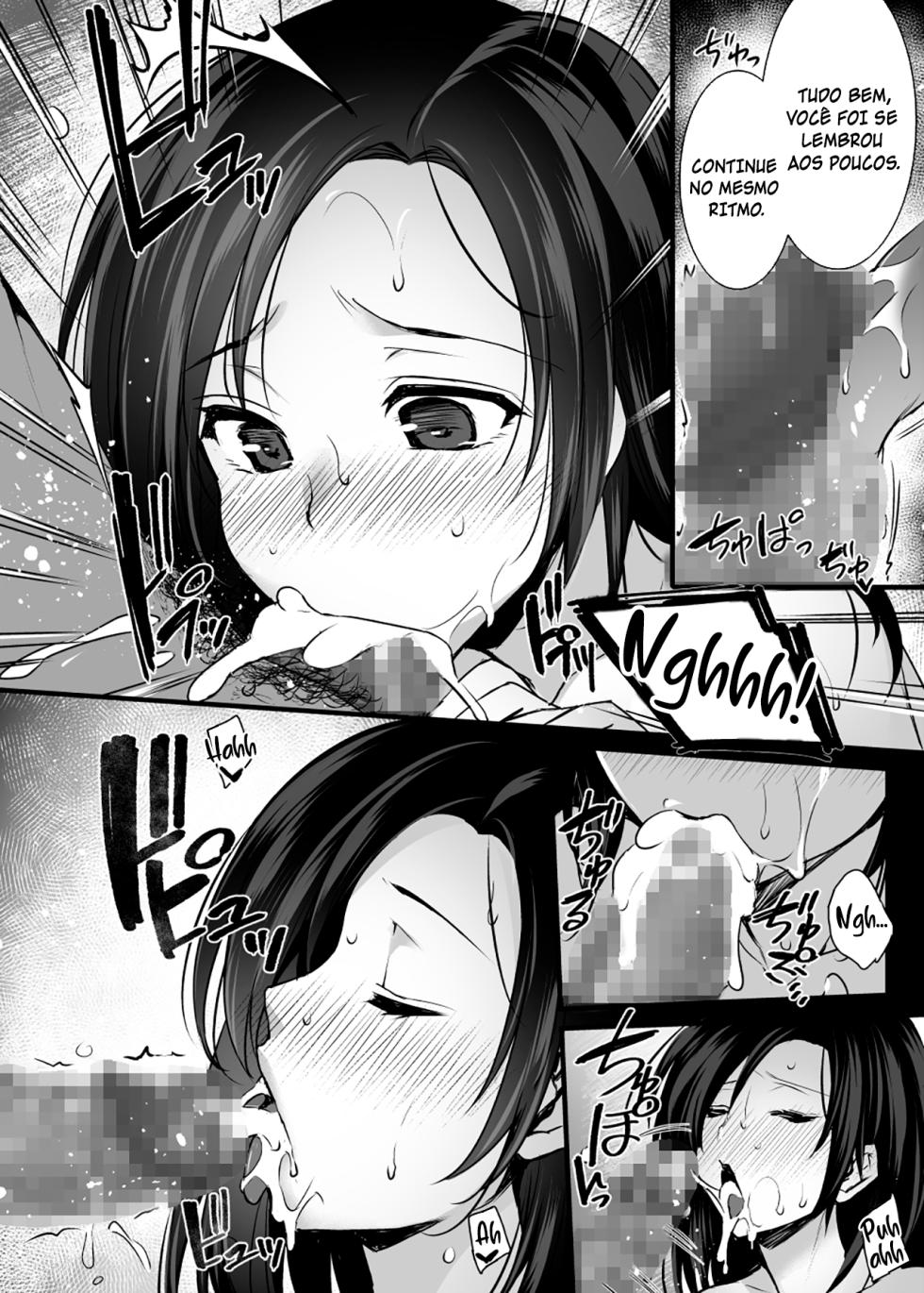 [Himeya (Abe Inori)] Tsuma no Hajimete no Otoko ~Otto ni Naisho no Saikai Koubi~ [Portuguese-BR] [Luca-San] [Digital] - Page 21