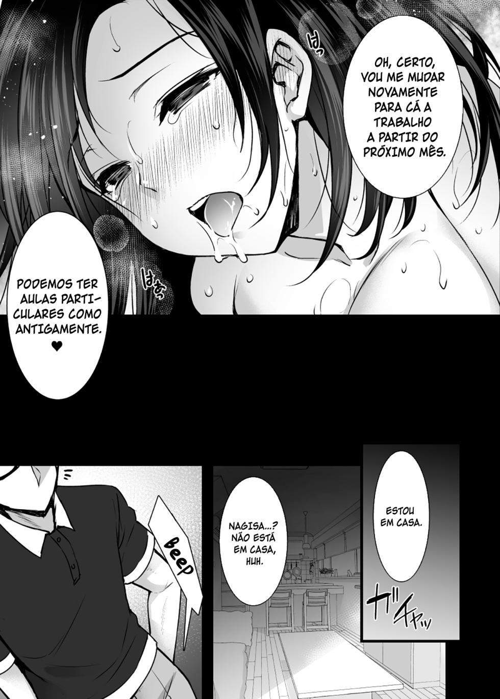[Himeya (Abe Inori)] Tsuma no Hajimete no Otoko ~Otto ni Naisho no Saikai Koubi~ [Portuguese-BR] [Luca-San] [Digital] - Page 34