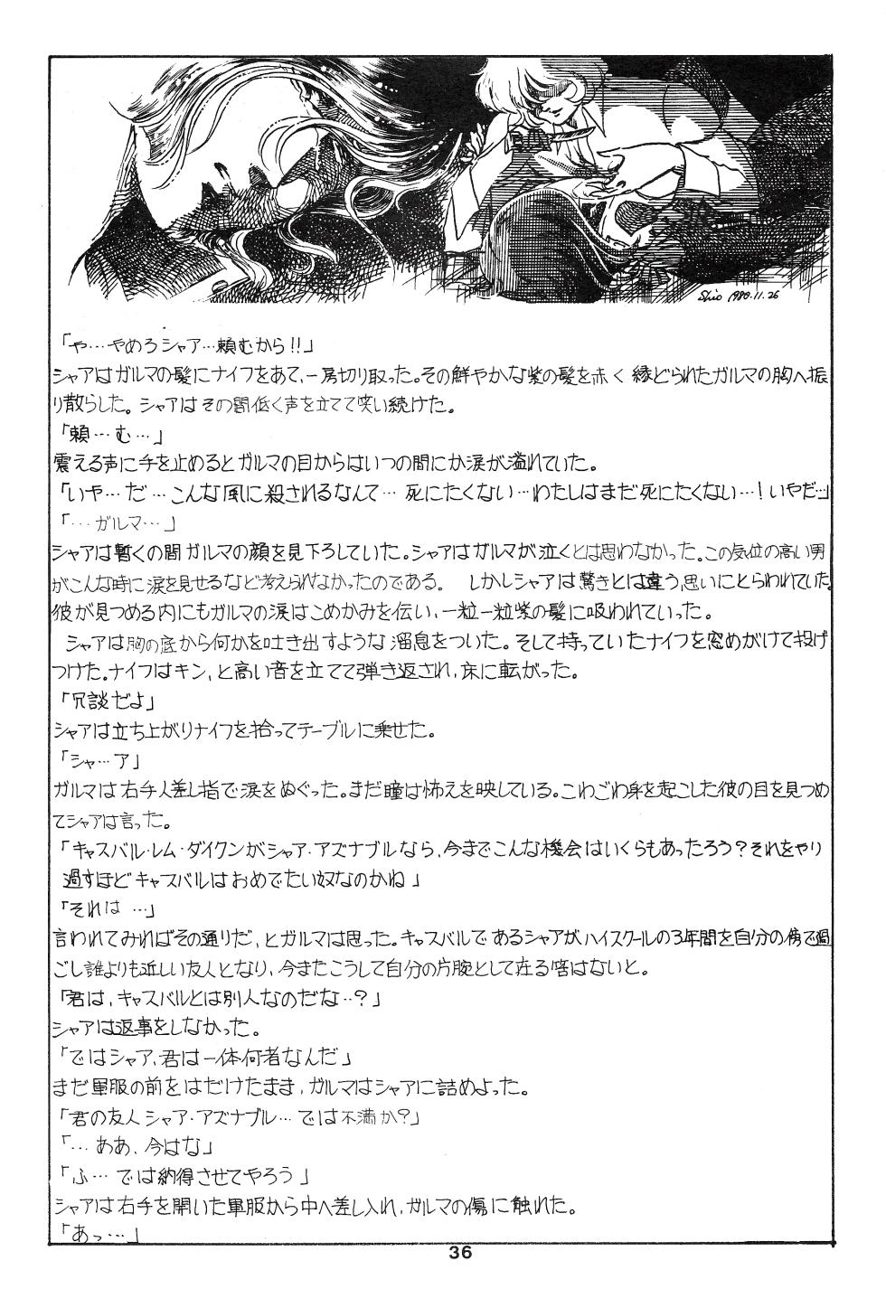 [Let's Play Around With Char] That's It! Char's Success Story (1980) - Page 36