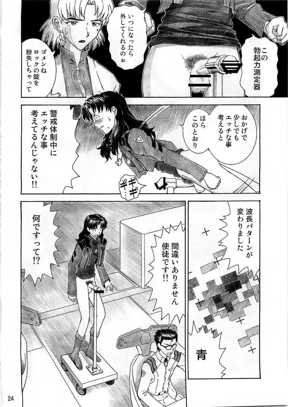 (C79) [Tengu no Tsuzura (Kuro Tengu)] BLUE LEAF (Neon Genesis Evangelion) - Page 24