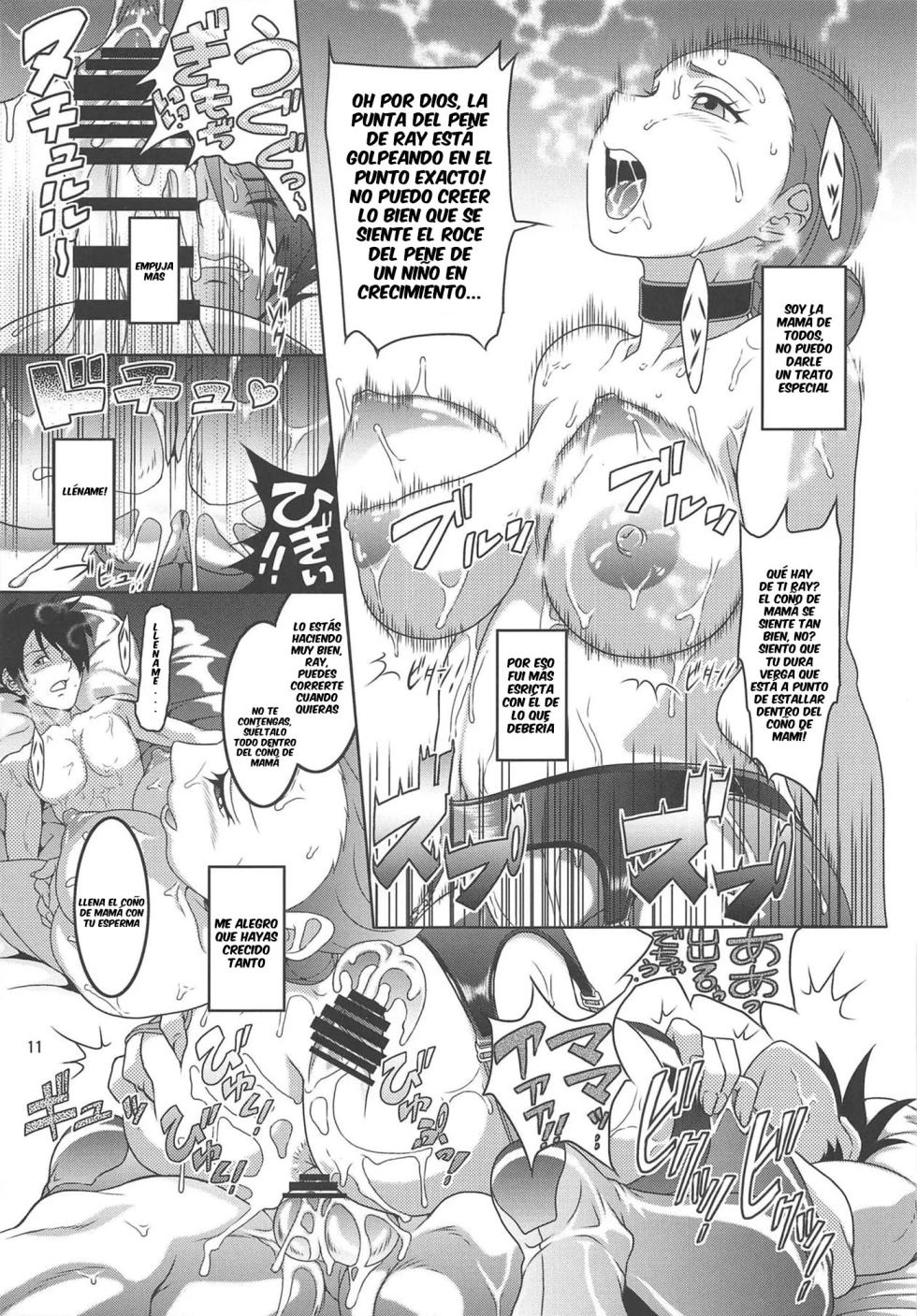 [Garakuta-ya (Neko Gohan)] Yakusoku no Nebaneba Land | La Nebulosa Tierra Prometida (Yakusoku no Neverland) [Spanish] [Anything] - Page 10