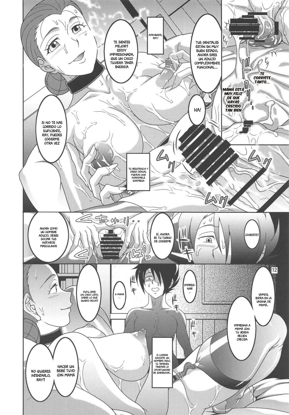 [Garakuta-ya (Neko Gohan)] Yakusoku no Nebaneba Land | La Nebulosa Tierra Prometida (Yakusoku no Neverland) [Spanish] [Anything] - Page 11