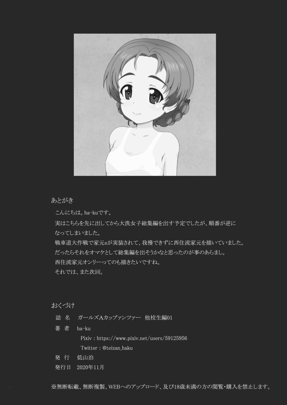 [Teizanhaku] Girls AcuPanzer Takousei Hen 01 (Girls und Panzer) - Page 27