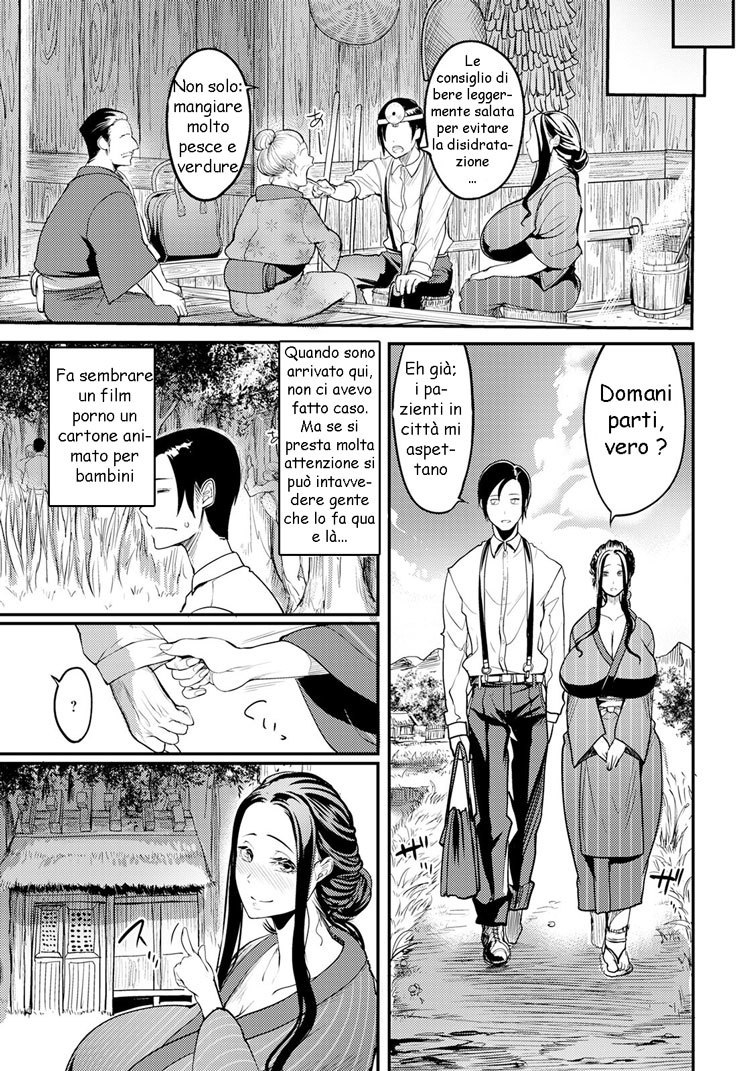 [Remu] Yotogi-mura ~Aru Inaka no Kishuu~ | Villaggio Yotogi (ANGEL Club 2022-11) [Italian] - Page 14
