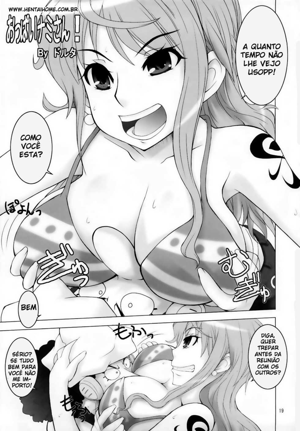 [MANGANA (Doluta, Nishimo)] LNR - Love Nami Return (One Piece) [Portuguese-BR] [Goka] - Page 18