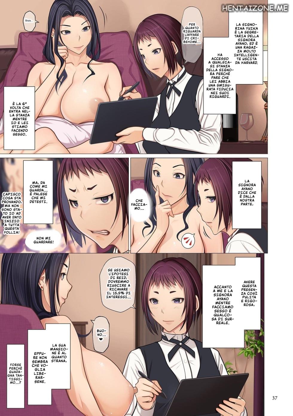 [Emori Uki] Fugou Ichizoku no Muko ~ Tsuma Igai Zenin Ore no Onna | Un matrimonio con una famiglia per bene Ch.1-4  [Italian] - Page 33