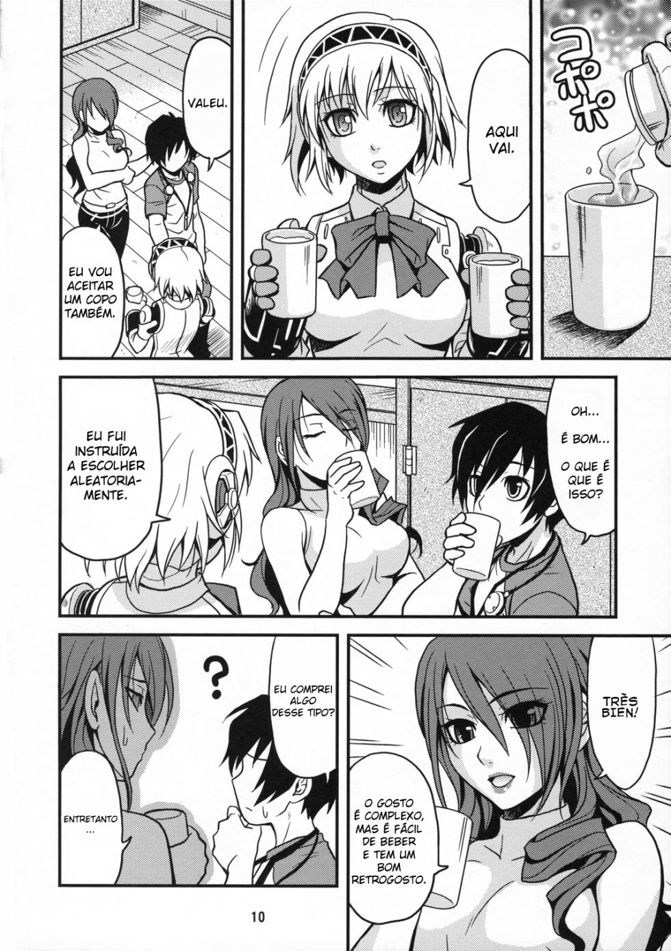 (C71) [Junpuumanpandou (Hida Tatsuo)] Noble Maiden (Persona 3) [PT-BR] [Dartaiko] - Page 9