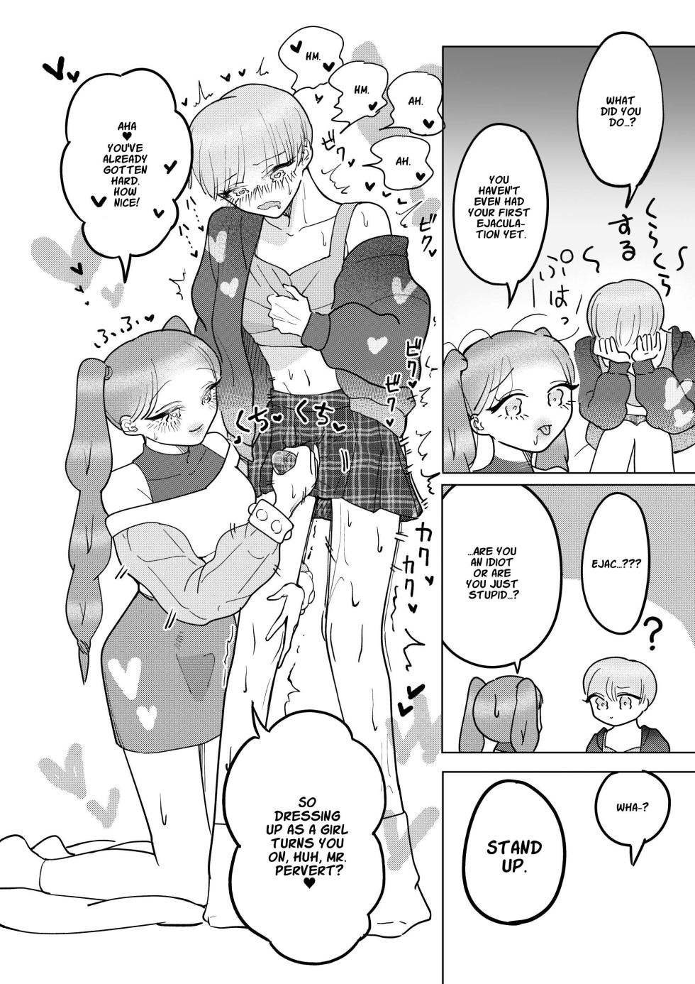 [Teriyaki Sasami Donburi (Teriyaki Sasami)] Kyou kara Onnanoko ~Pink Blue~ | Starting Today, You’re a Girl Pink×Blue [Englih] [星ニール] [Digital] - Page 19
