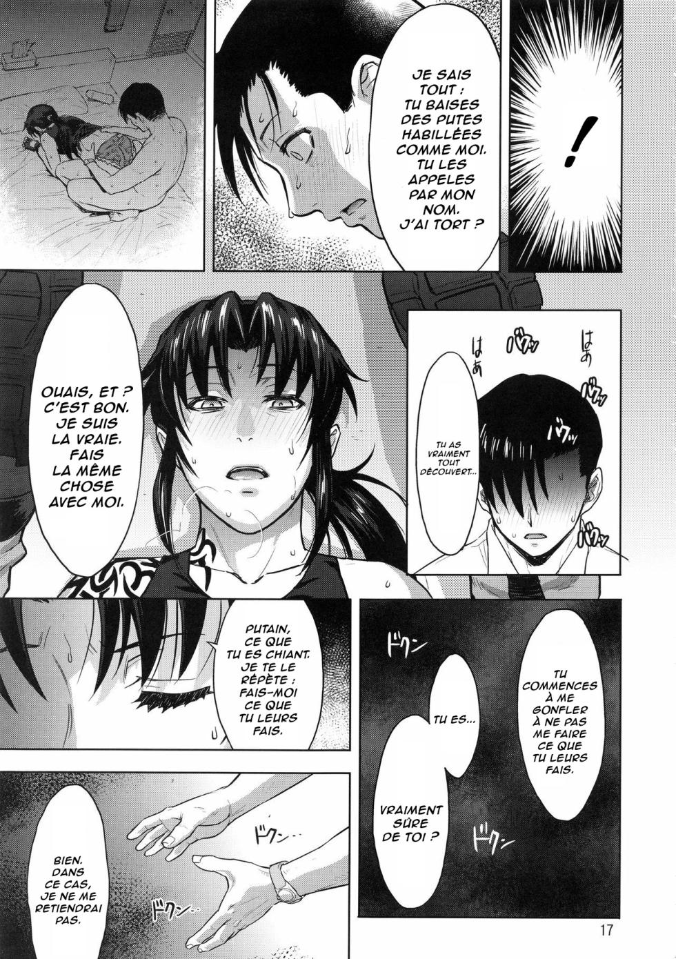 (C94) [AZASUKE WIND (AZASUKE)] Paraphilia (Black Lagoon) [French] [Lopxi] - Page 16