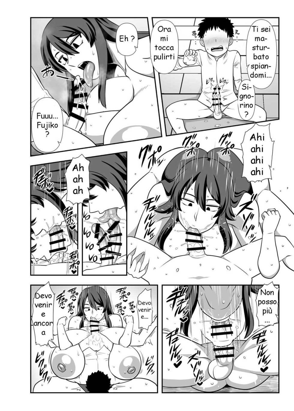 [Nacchuushou (Amazon)] Bouchama Sakusei no Jikan desu. | È L' Ora della Mungitura Signorino [Italian] [Digital] - Page 9