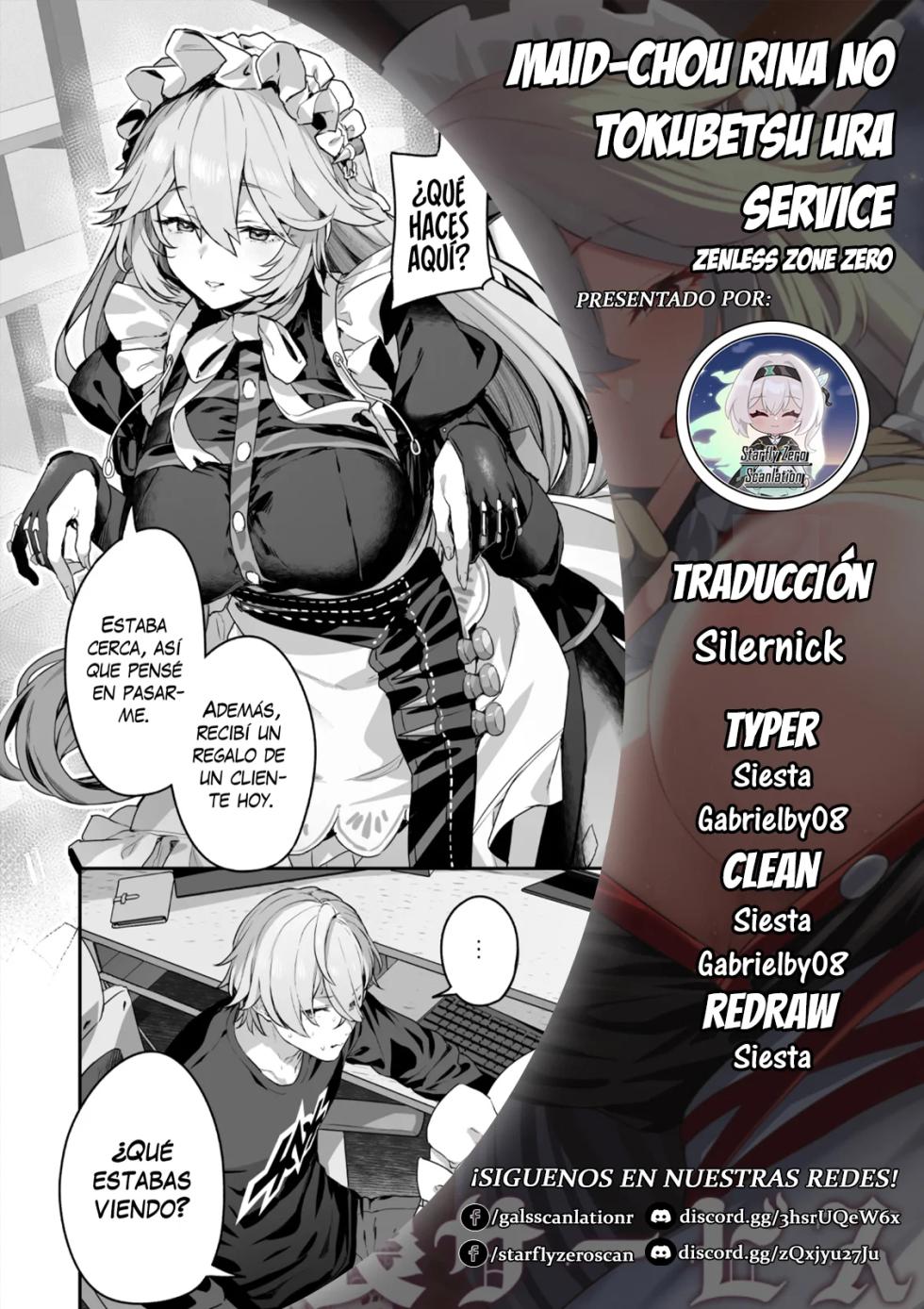 [Horumon Curry (Tobimura)] Maid-chou Rina no Tokubetsu Ura Service | Los Secretos y Especiales Servicios de la Jefa de Sirvientas Lina (Zenless Zone Zero) [Spanish] [Starfly Zero Scanlation] [Digital] - Page 36