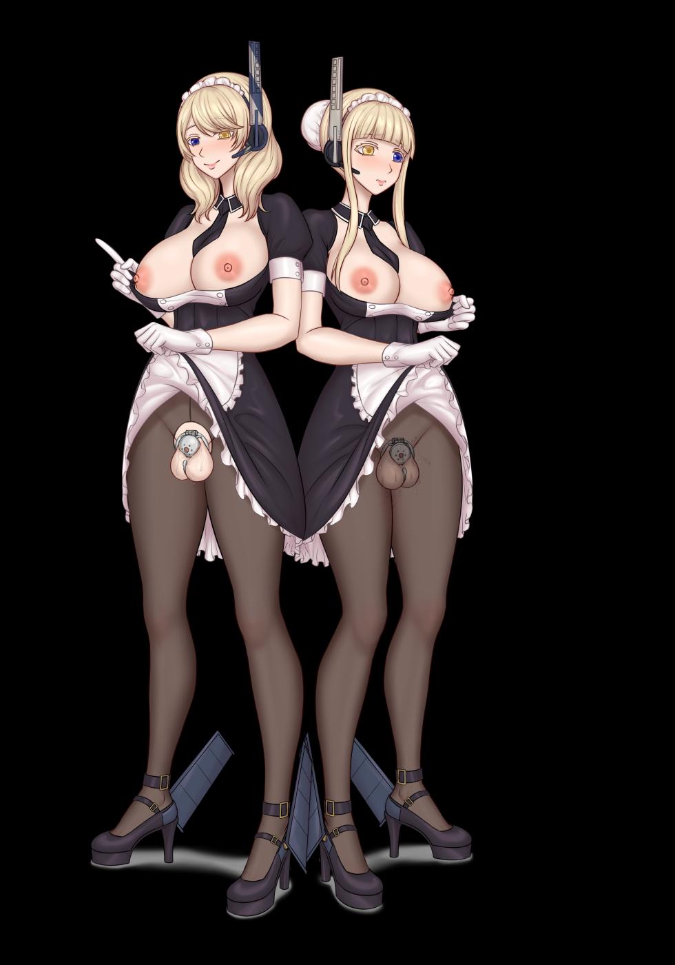 [一瓶烧着的鸡尾酒]女仆二人的剧照 - Page 9