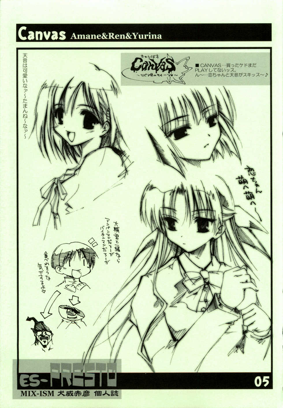 (CR29) [MIX-ISM (Inui Sekihiko)] es-PRESTO (Various) - Page 4