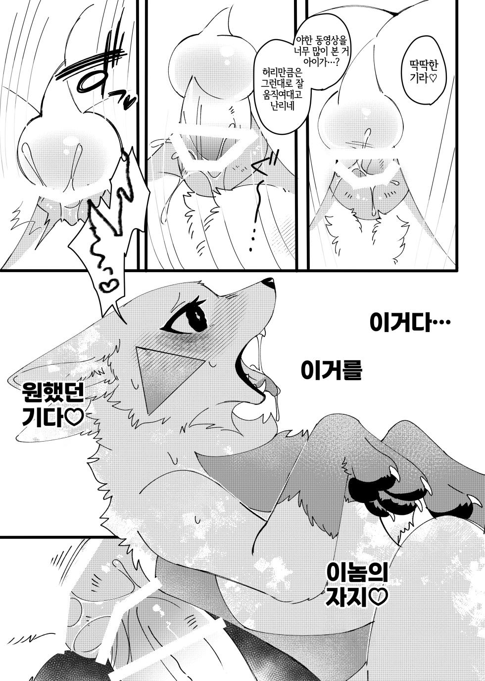 [Lomelette (Laxxssie)] Mesugaki Meiken o Mou ichido Wakarasetai | 메스가키 명견을 다시 한 번 참교육 하고 싶어 [Korean] [LWND] [Digital] - Page 12