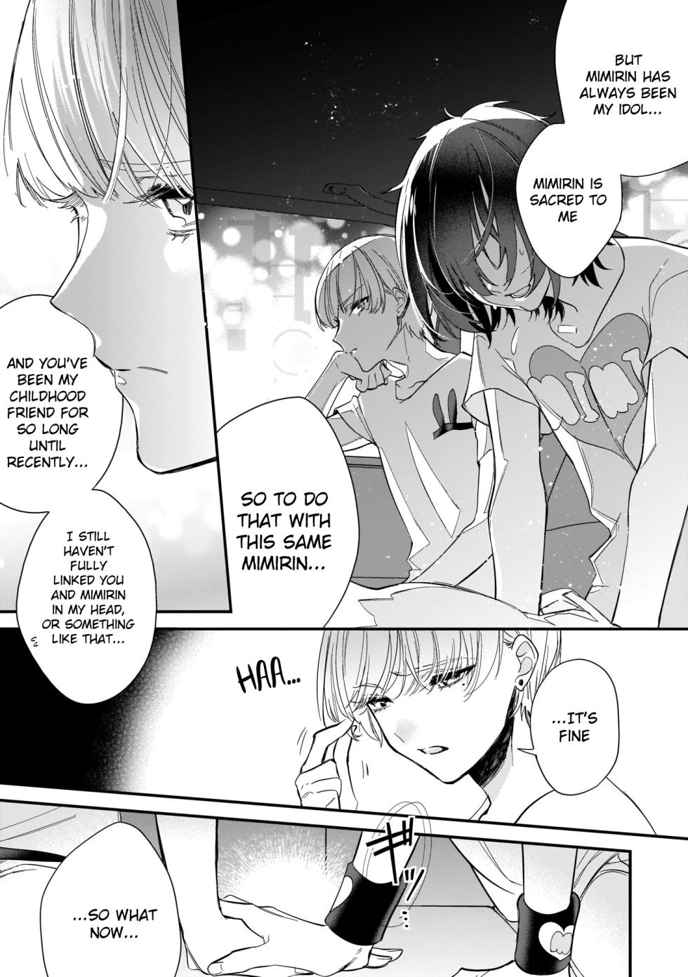 [Shiromitsu Daiya] Boku no oshi wa yoru ni torokeru (Tokuten-tsuki) [English] [Digital] - Page 36