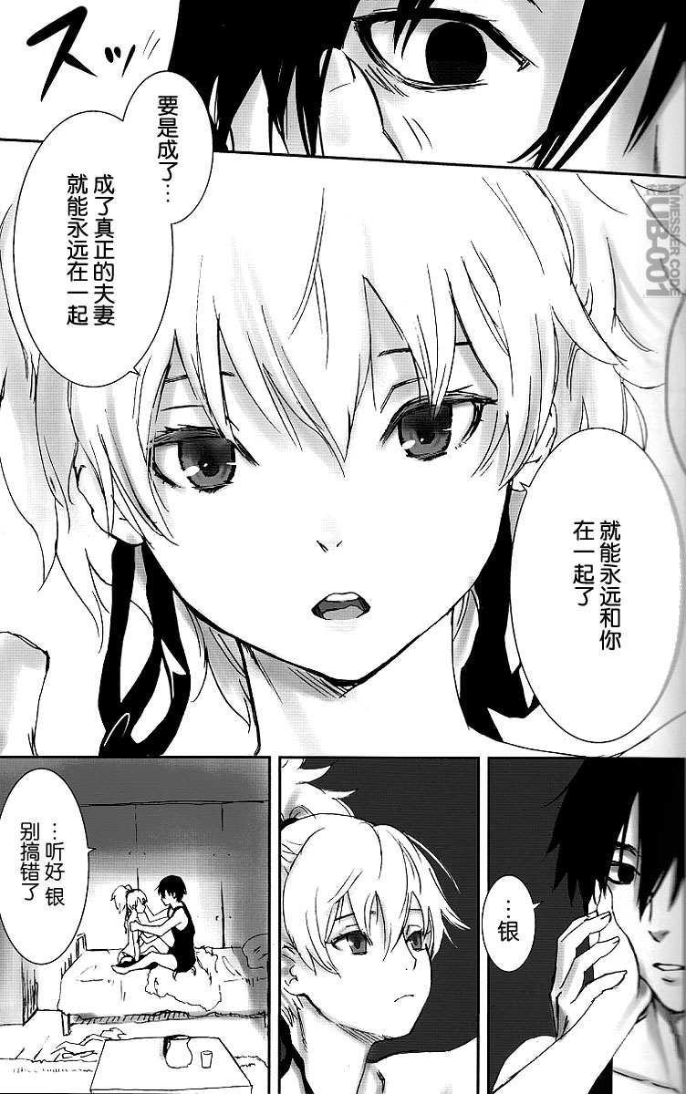 (C77) [Ajisaidenden (Kawakami Rokkaku, Takanashi Rei)] NOCTURNE -FOR TWO LOVERS- (Darker than Black: The Black Contractor) [Chinese] [UB-001汉化] - Page 14