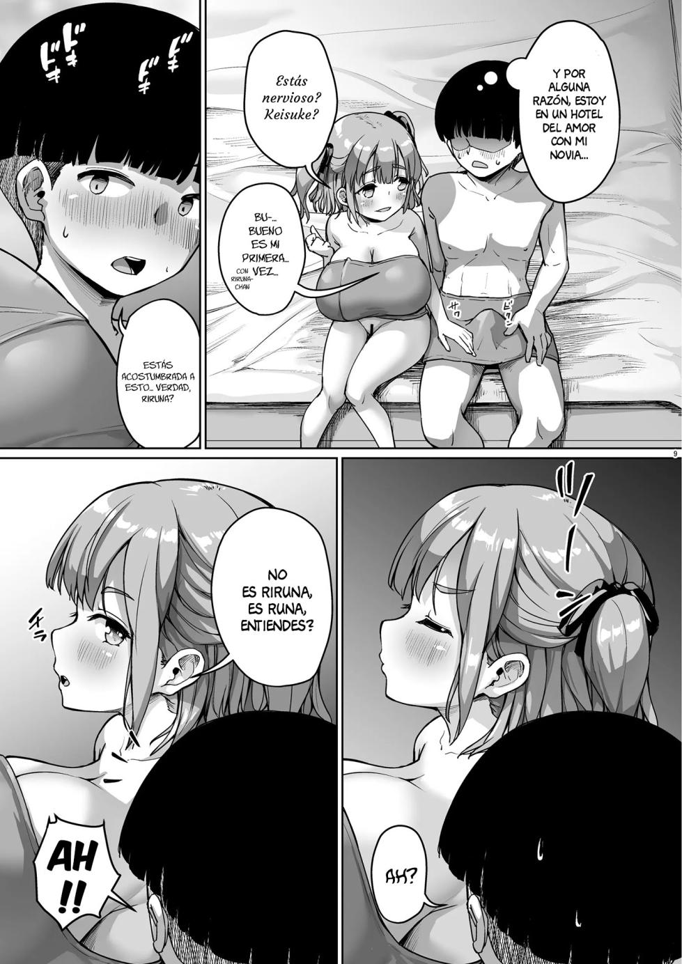 [Zetsubou Shiromuji (Shousan Bouzu)] Chiisana Kanojo wa AV Jou 1-2 | Mi Pequeña Novia es una Actriz Porno 1&2 [Spanish] [Anything] [Digital] - Page 9