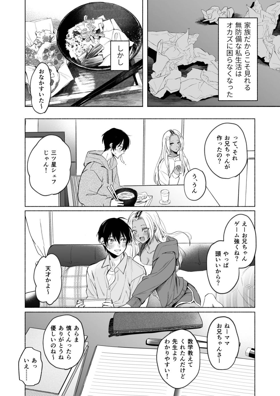 [Chimple Hotters (Chimple Hotter)] Kuro Gal Kyonyuu Gimai wa Boku o Yasashiku Sakusei Shitai [Digital] - Page 11