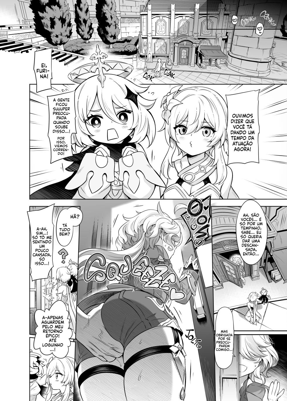 [Tottoko Starou (Mda Starou)] Furina-sama Wakattemasu yo ne? | Lady Furina, Você Me Entende, Né? (Genshin Impact) [Portuguese] [Digital] - Page 33