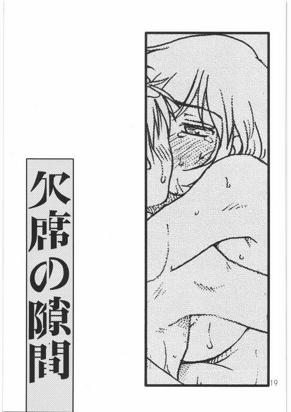 (C76) [Mashimin Koubou (Mashi Miyuki)] Kesseki no Sukima - Page 18