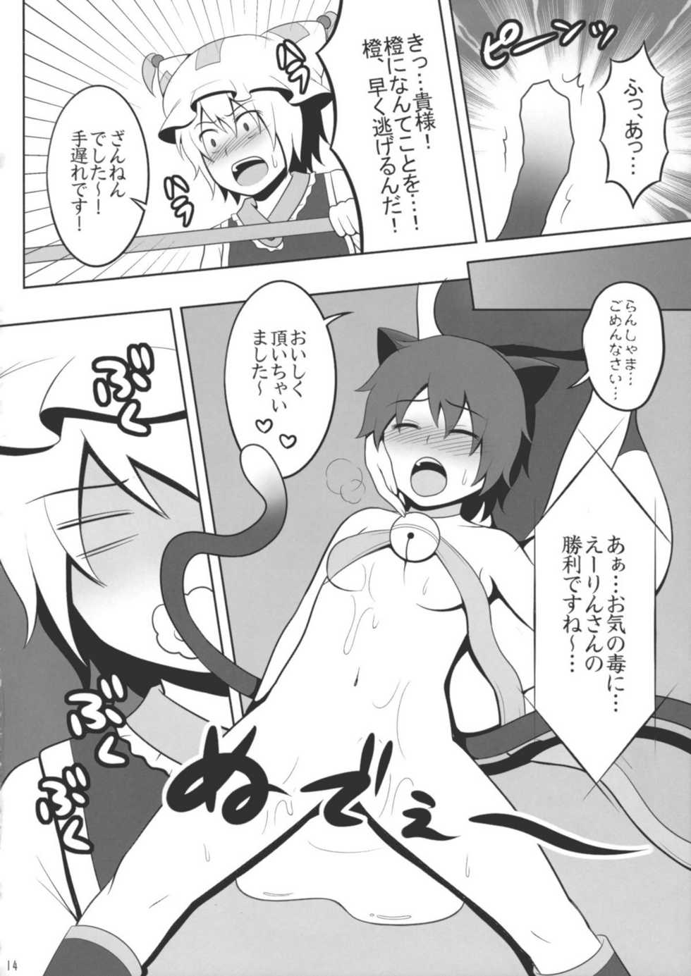 (Reitaisai 7) [Shounen Byoukan (Kanno Izuka)] Touhou Catfight IV (Touhou Project) - Page 13