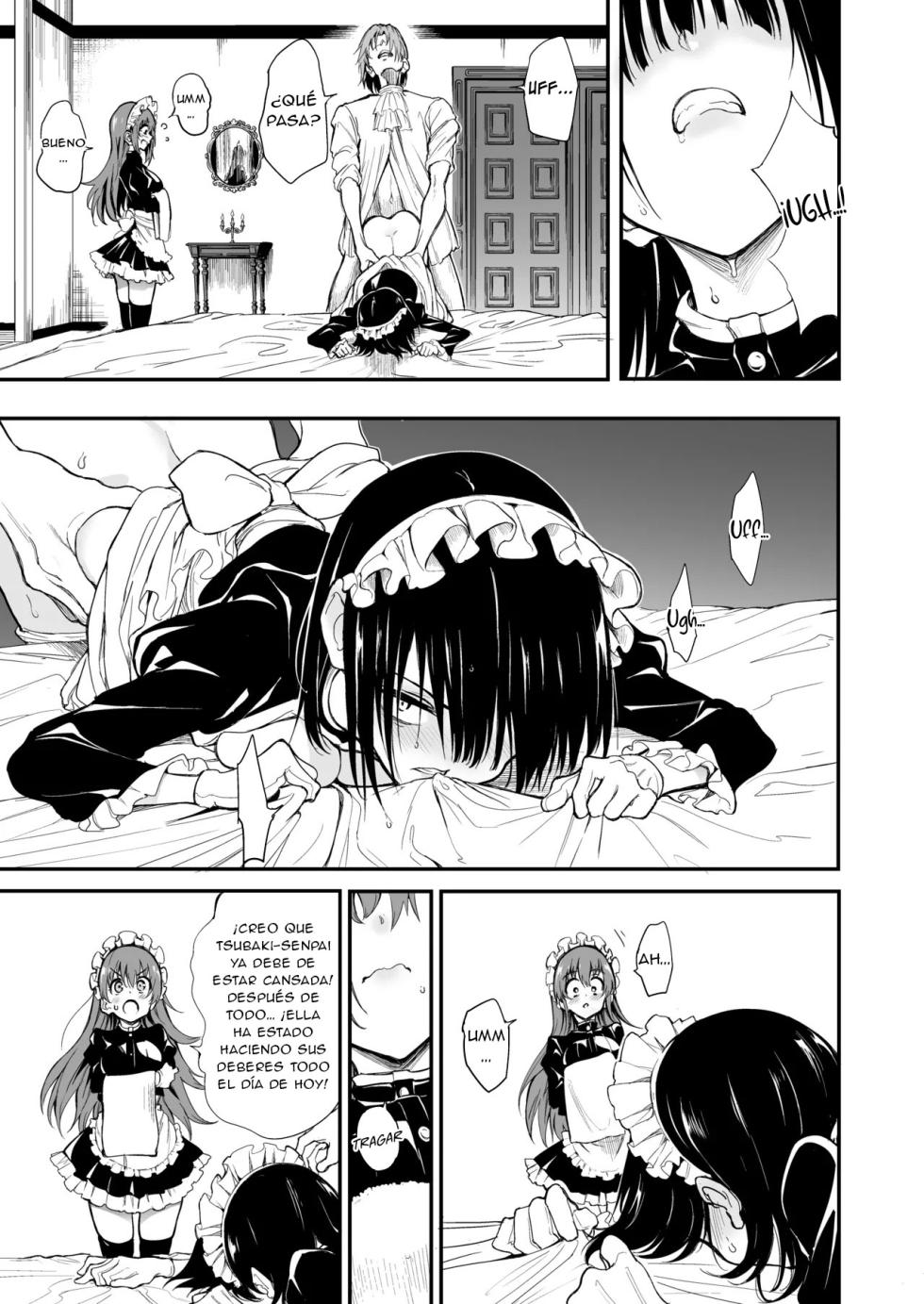 [Kyockchokyock (Kyockcho)] Maid Kyouiku. 7 -Botsuraku Kizoku Rurikawa Tsubaki- | Educación de una Maid. 7 -La Noble Caída, Rurikawa Tsubaki- [Spanish] [New Scan Doujin] [Digital] - Page 5