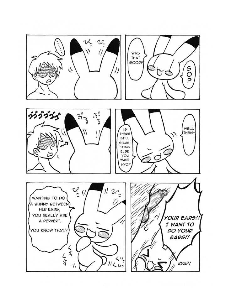 (ABC 3) [Harenchi Doubutsuen (Shinooka Fukuenchou, Watanabe Enchou)] Doki Doki Usagi no Omimi no Maki | Heartbeating Bunny Ears Book (Animal Yokocho) [English] [Wildcritters] - Page 8