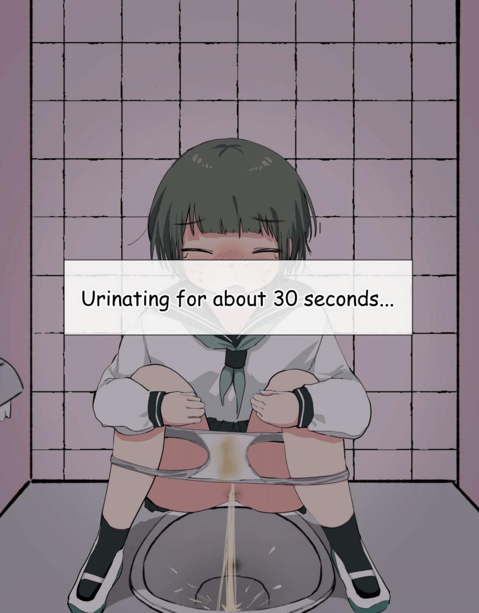 [Sena] Marumie no Toire o Tsukau Onnanoko I A girl using a toilet that is completely visible (Scat Version) [English] - Page 11