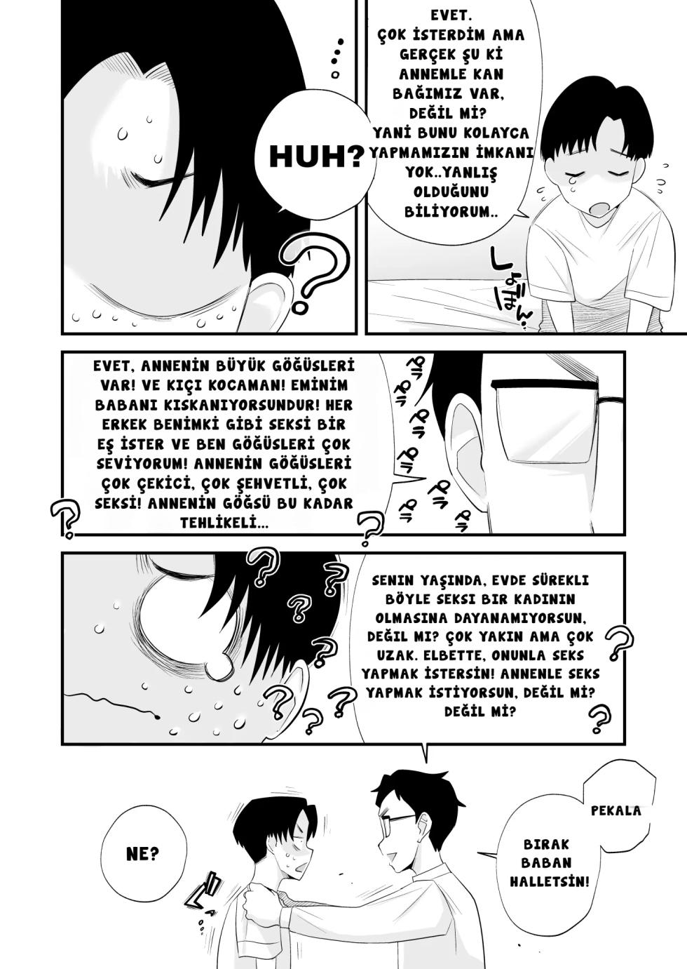 [Haitoku Sensei] Chichioya Kounin! Hasegawa-san Chi no Oyako Kankei | Baba onaylı! Hasegawaların Anne Oğul ilişkisi [Turkish][Türkçe] [RaVaRaL] - Page 8