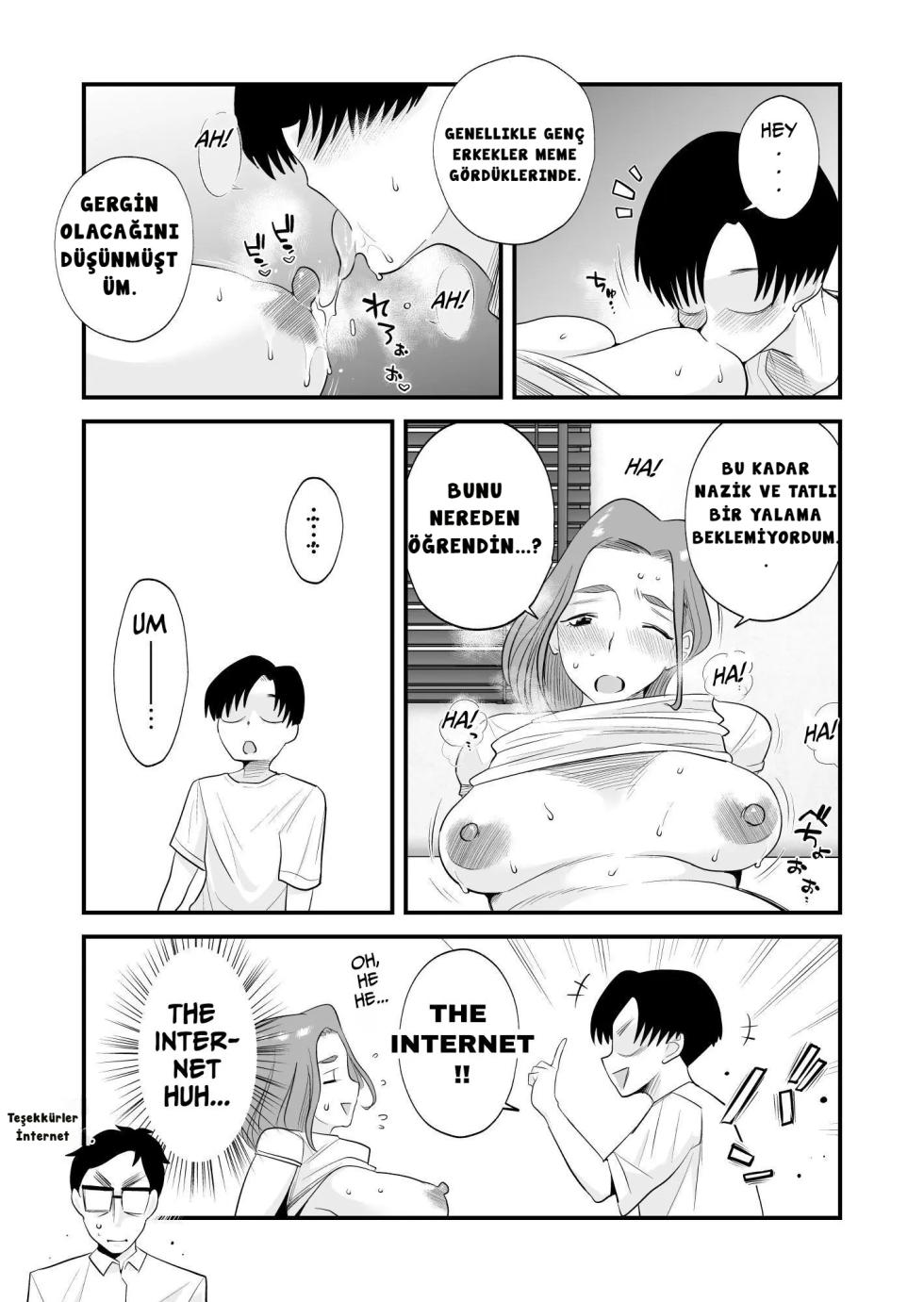 [Haitoku Sensei] Chichioya Kounin! Hasegawa-san Chi no Oyako Kankei | Baba onaylı! Hasegawaların Anne Oğul ilişkisi [Turkish][Türkçe] [RaVaRaL] - Page 34