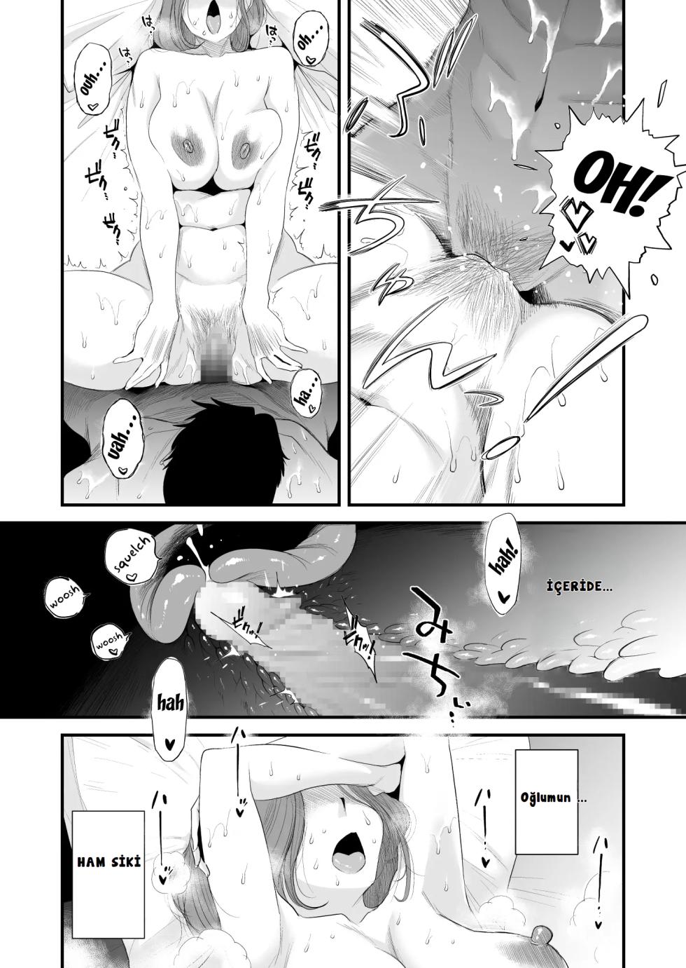 [Haitoku Sensei] Chichioya Kounin! Hasegawa-san Chi no Oyako Kankei ~Fuufu no Shinshitsu Nakadashi Hen~ [Turkish][Türkçe][RaVaRaL] - Page 12