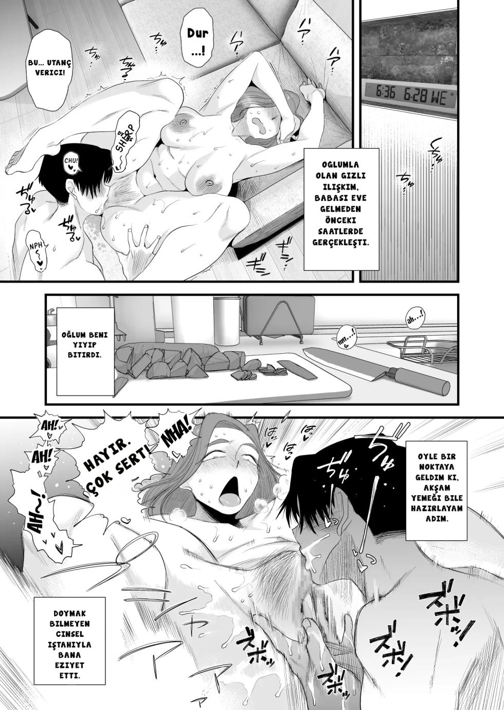 [Haitoku Sensei] Chichioya Kounin! Hasegawa-san Chi no Oyako Kankei ~Fuufu no Shinshitsu Nakadashi Hen~ [Turkish][Türkçe][RaVaRaL] - Page 33