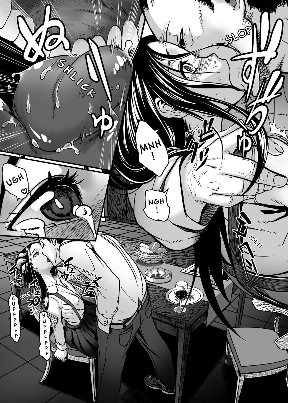 [Haien Kikan (Numata Shizumu)] Bishoujo ga Kaishun Oji-san ni Okusuri de Torottoro ni Sareru Hanashi | Beautiful Prostitute Gets Wasted On Drugged Sex [English] [Exquisite Delights] - Page 9