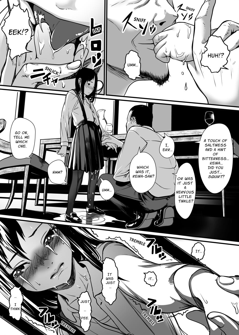 [Haien Kikan (Numata Shizumu)] Bishoujo ga Kaishun Oji-san ni Okusuri de Torottoro ni Sareru Hanashi | Beautiful Prostitute Gets Wasted On Drugged Sex [English] [Exquisite Delights] - Page 16