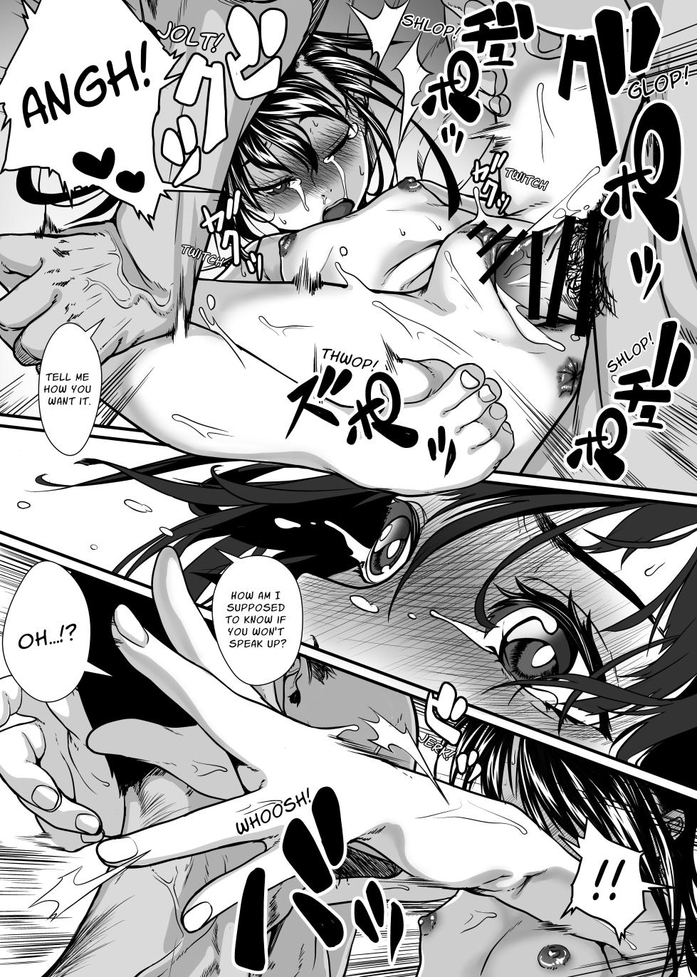 [Haien Kikan (Numata Shizumu)] Bishoujo ga Kaishun Oji-san ni Okusuri de Torottoro ni Sareru Hanashi | Beautiful Prostitute Gets Wasted On Drugged Sex [English] [Exquisite Delights] - Page 38
