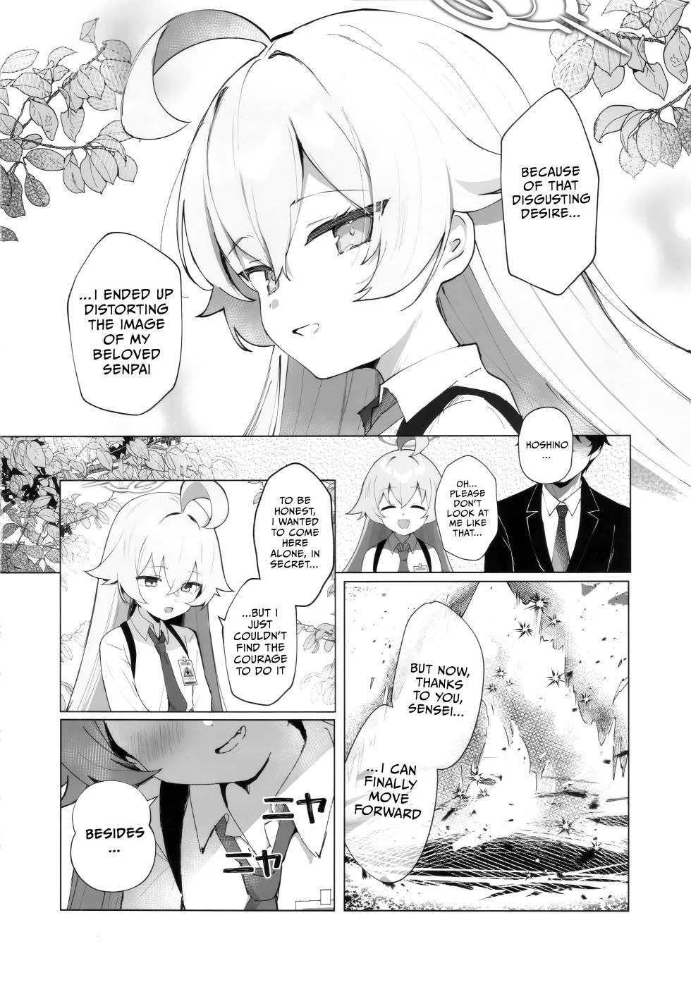 (C105) [PoyoPoyoSky (Saeki Sora)] Kujira Ha Mo Yume Wo Minai | Whales don't dream anymore (Blue Archive) [English] [Telegram_COHQTG] [Digital] - Page 9