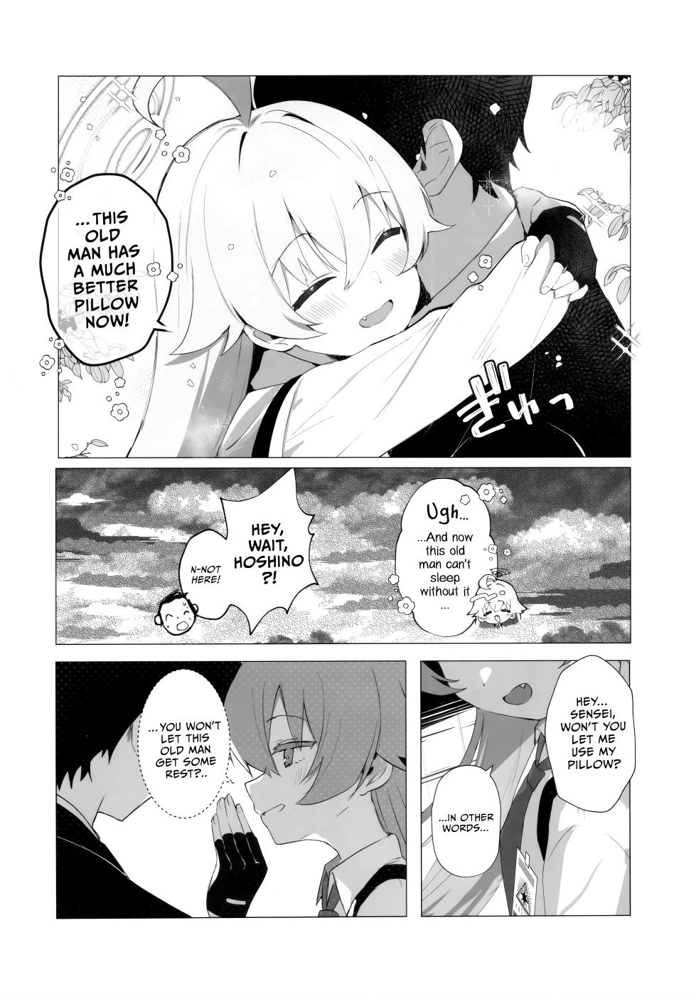 (C105) [PoyoPoyoSky (Saeki Sora)] Kujira Ha Mo Yume Wo Minai | Whales don't dream anymore (Blue Archive) [English] [Telegram_COHQTG] [Digital] - Page 10