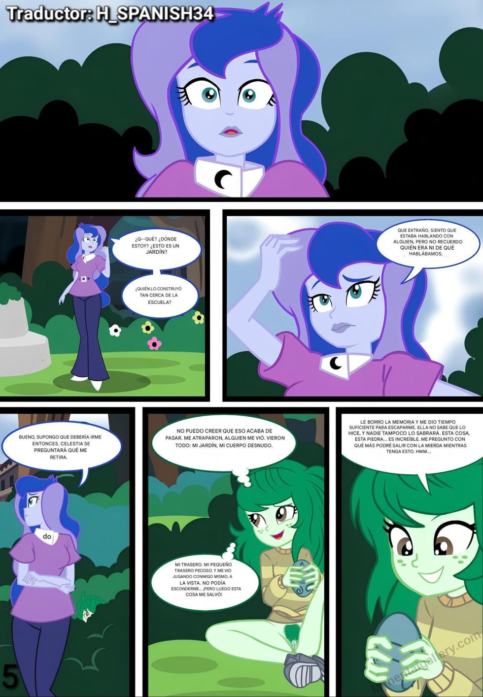 Equestria girl flowering desires (español) Traductor (H_SPANISH34) - Page 6