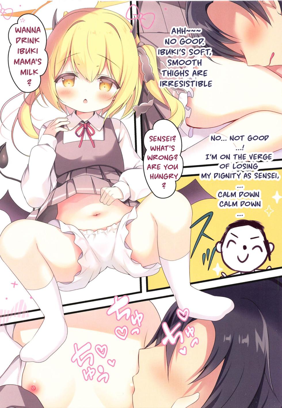 (C105) [Come Through (Adumi Kazuki)] Sensei, Ibuki ni Amaete Ii yo (Blue Archive) [English] [NNLT4] - Page 7