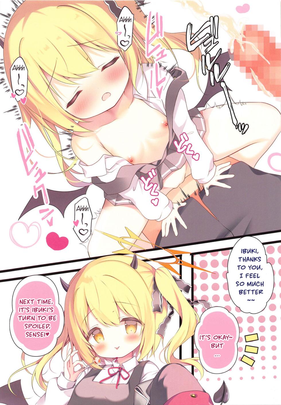 (C105) [Come Through (Adumi Kazuki)] Sensei, Ibuki ni Amaete Ii yo (Blue Archive) [English] [NNLT4] - Page 13