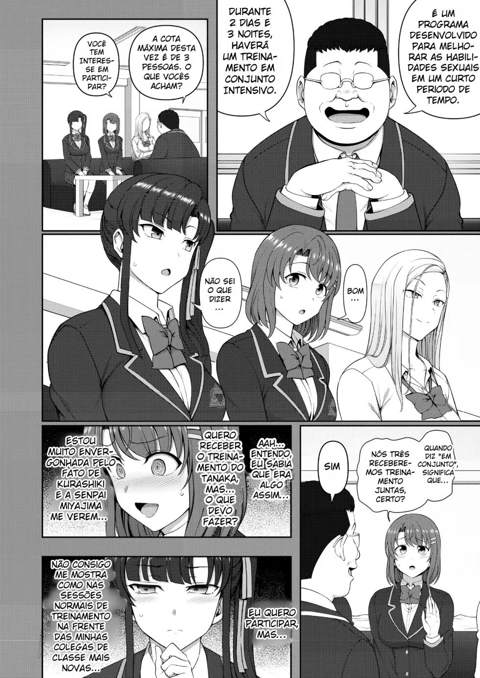 [Aiue Oka] Saimin Seishidou -Secret Lesson- Tokuten Doujinshi Godo Gasshuku [Portuguese-BR] - Page 5