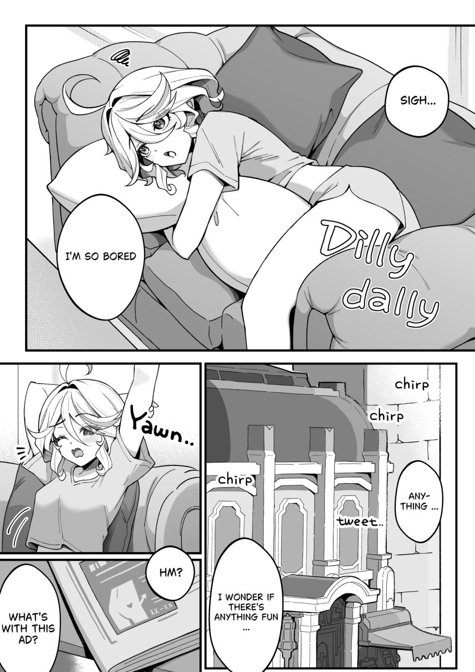 [piccione!!] Jiyuu no Yorokobi ni Oborete - Drowning in the pleasures of freedom (Genshin Impact) [English] [Digital] - Page 3