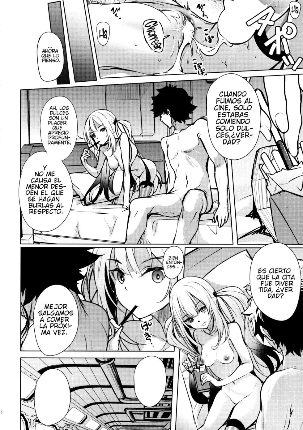 (C104) [Part K (Hitsujibane Shinobu)] Warui Ko Marie wa Guchiritai | La Traviesa Marie Alter Quiere Quejarse (Fate/Grand Order) [Spanish] [Knights of Cydonia] - Page 15