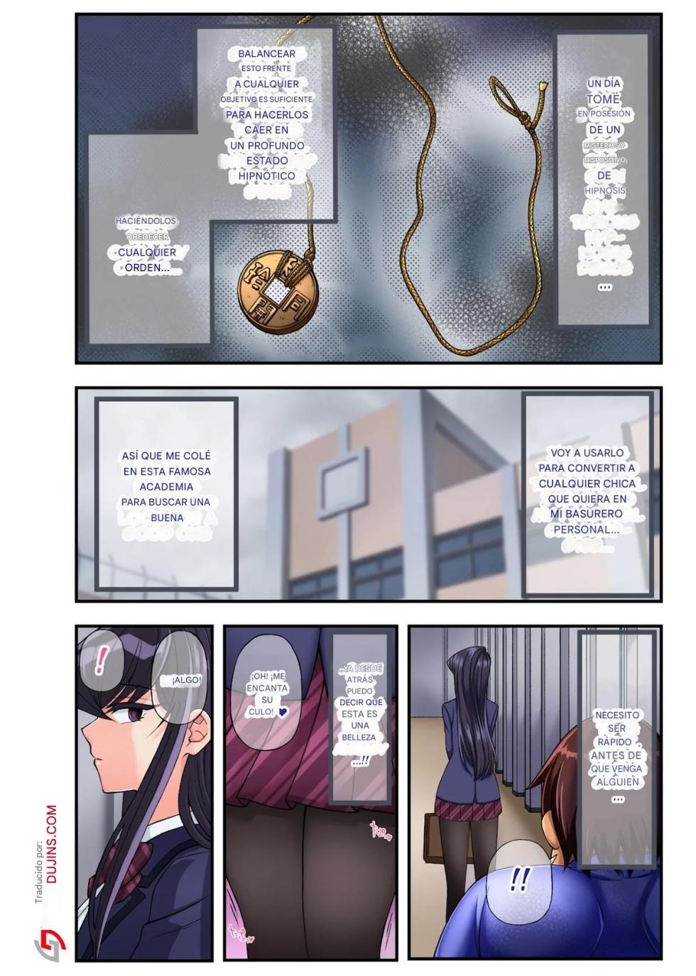 [Ryoku Shinpan (Katsuyoshi)] Gakuen no Madonna ga Saimin Sennou de Netoraremashita (Komi-san wa Komyushou Desu.) [Spanish] [Adrexdragora] - Page 3