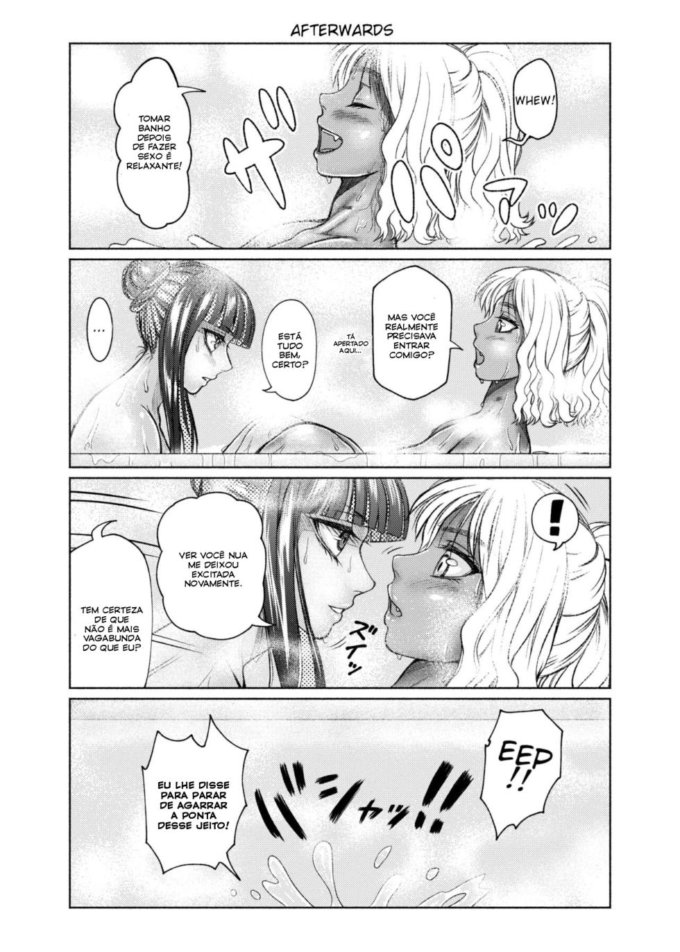 [ray-raw (Nobuhiro)] Futanari Bitch Gal wa Suki desu ka? 2 [pt-BR] [Bakai.org] - Page 36