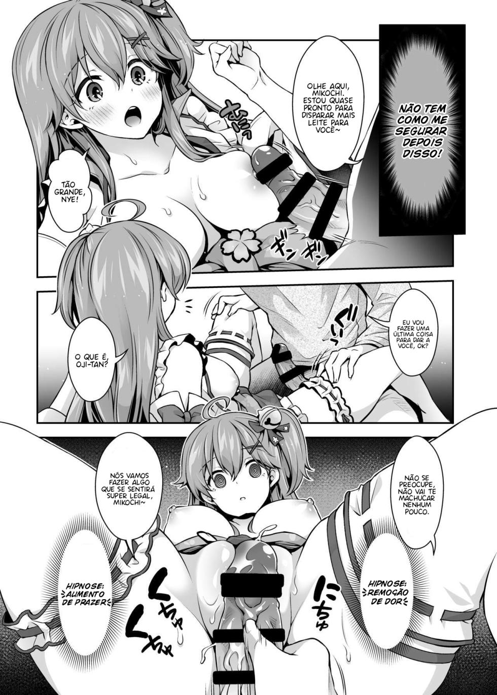 (C99) [Hachinoko P (hatigo)] Mikochi Saimin Ecchi Hon ~Youji Taikou Hen~ (Sakura Miko) [Portuguese-BR] [Bakai.org] - Page 19
