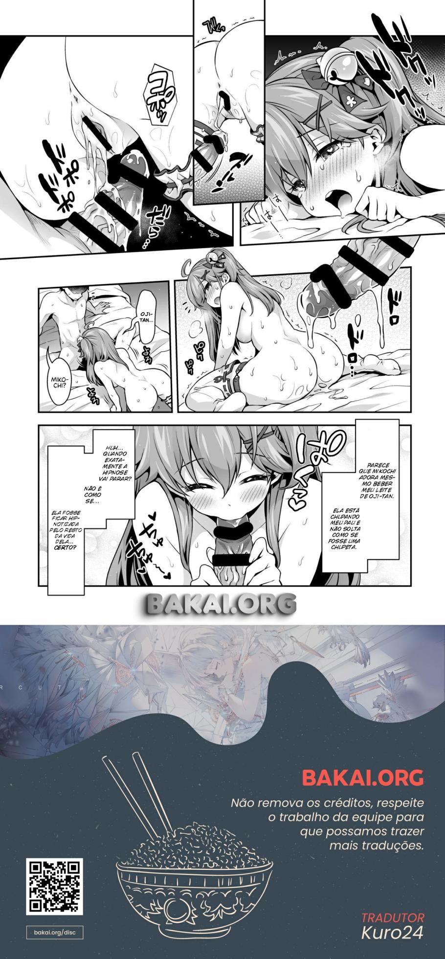 (C99) [Hachinoko P (hatigo)] Mikochi Saimin Ecchi Hon ~Youji Taikou Hen~ (Sakura Miko) [Portuguese-BR] [Bakai.org] - Page 28